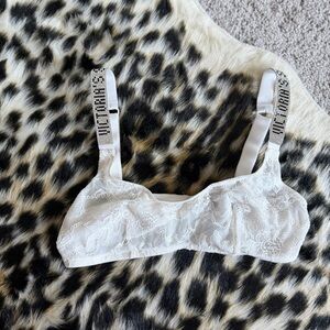 Victoria’s Secret White Lace Bralette